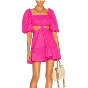 Alexis Bertana Mini Dress in Magenta
